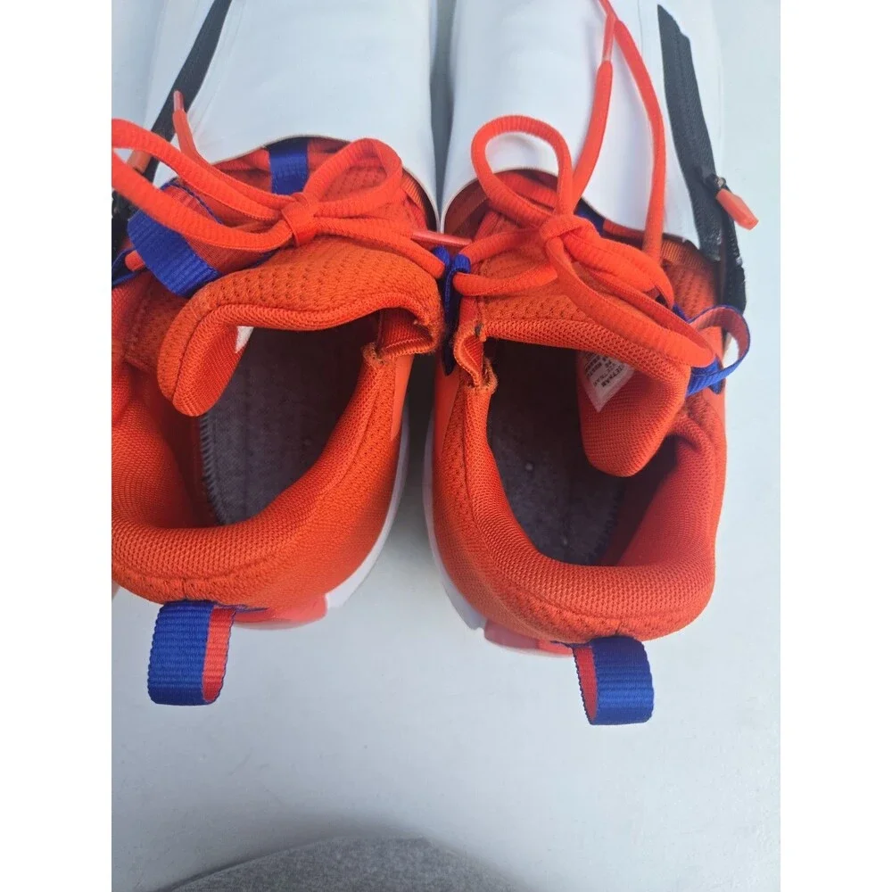 Jordan Jumpman Hustle writhe /whithe -uni orange mens size 14